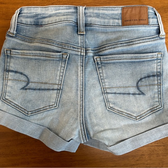 American Eagle “Next Level Stretch” Jean Shorts - Picture 2 of 3